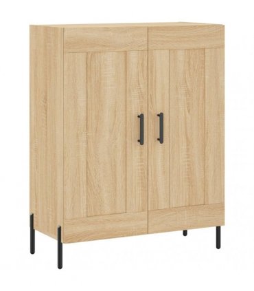 vidaXL Sideboard Sonoma Oak 69.5x34x90 cm Engineered Wood — V0672040208