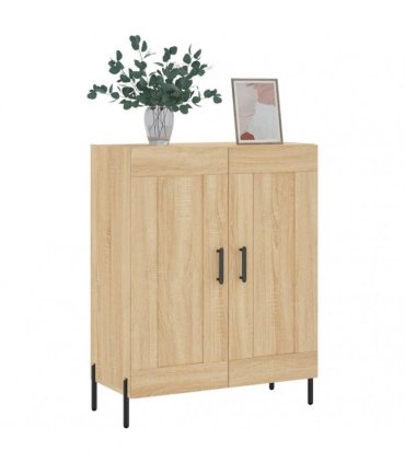 vidaXL Sideboard Sonoma Oak 69.5x34x90 cm Engineered Wood — V0672040208