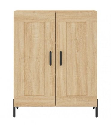 vidaXL Sideboard Sonoma Oak 69.5x34x90 cm Engineered Wood — V0672040208