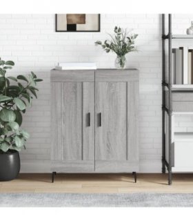 vidaXL Sideboard Grey Sonoma 69.5x34x90 cm Engineered Wood — V0672040218