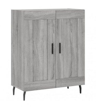 vidaXL Sideboard Grey Sonoma 69.5x34x90 cm Engineered Wood — V0672040218