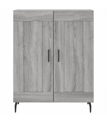vidaXL Sideboard Grey Sonoma 69.5x34x90 cm Engineered Wood — V0672040218