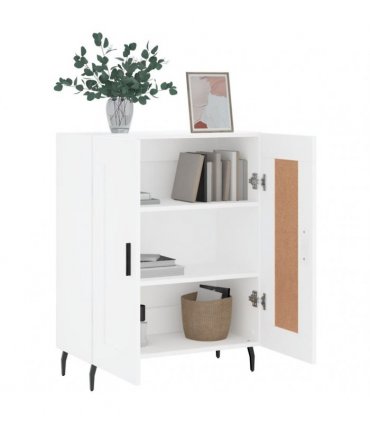 vidaXL Sideboard White 69.5x34x90 cm Engineered Wood — V0672040219