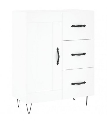 vidaXL Sideboard White 69.5x34x90 cm Engineered Wood — V0672040243