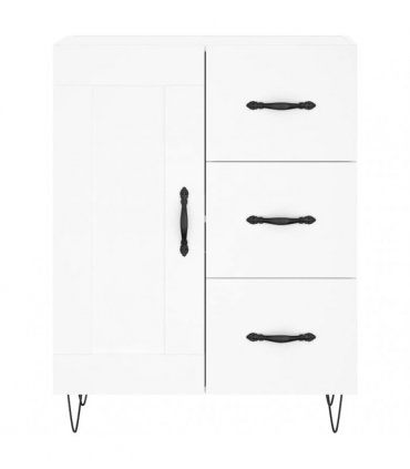 vidaXL Sideboard White 69.5x34x90 cm Engineered Wood — V0672040243