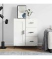 vidaXL Sideboard White 69.5x34x90 cm Engineered Wood — V0672040252