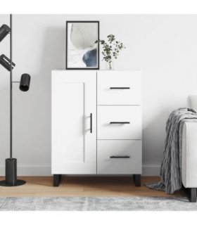 vidaXL Sideboard White 69.5x34x90 cm Engineered Wood — V0672040265