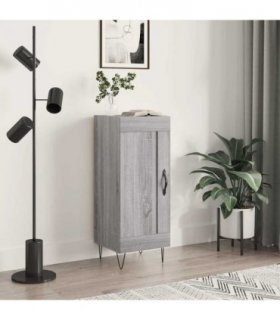 vidaXL Sideboard Grey Sonoma 34.5x34x90 cm Engineered Wood — V0672040289