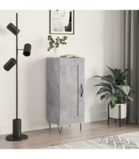 vidaXL Sideboard Concrete Grey 34.5x34x90 cm Engineered Wood — V0672040292