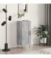vidaXL Sideboard Concrete Grey 34.5x34x90 cm Engineered Wood — V0672040292