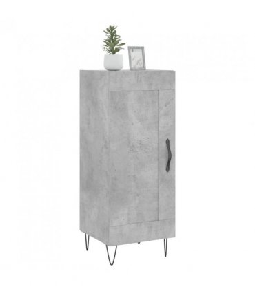 vidaXL Sideboard Concrete Grey 34.5x34x90 cm Engineered Wood — V0672040292