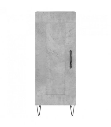 vidaXL Sideboard Concrete Grey 34.5x34x90 cm Engineered Wood — V0672040292