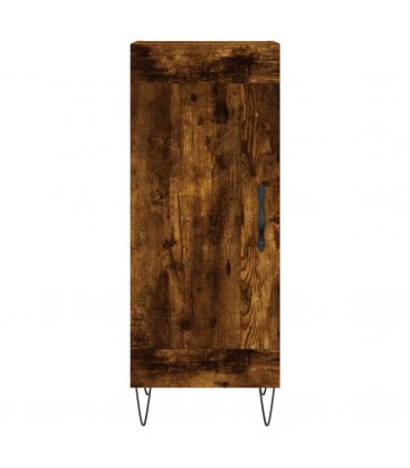 vidaXL Sideboard Smoked Oak 34.5x34x90 cm Engineered Wood — V0672040293