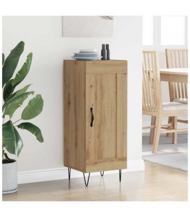 vidaXL Sideboard Artisan Oak 34.5 x 34 x 90 cm