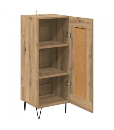 vidaXL Sideboard Artisan Oak 34.5 x 34 x 90 cm