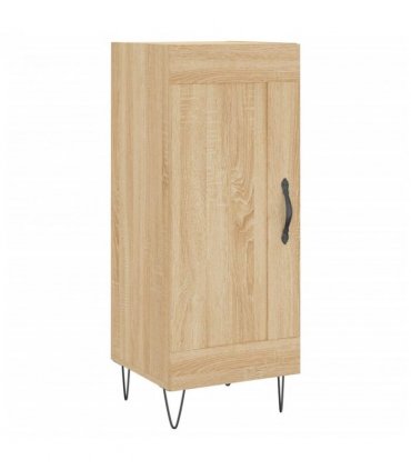 vidaXL Sideboard Sonoma Oak 34.5x34x90 cm Engineered Wood — V0672040295