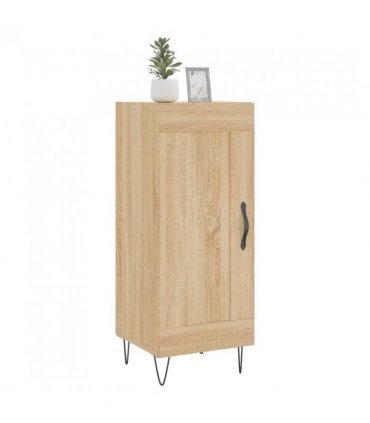 vidaXL Sideboard Sonoma Oak 34.5x34x90 cm Engineered Wood — V0672040295