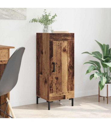 vidaXL Sideboard Olden Old Wood 34.5 x 34 x 90 cm