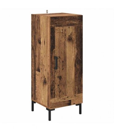 vidaXL Sideboard Olden Old Wood 34.5 x 34 x 90 cm
