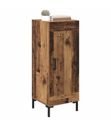 vidaXL Sideboard Olden Old Wood 34.5 x 34 x 90 cm