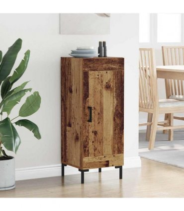 vidaXL Sideboard Olden Old Wood 34.5 x 34 x 90 cm