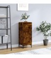 vidaXL Sideboard Smoked Oak 34.5x34x90 cm Engineered Wood — V0672040301