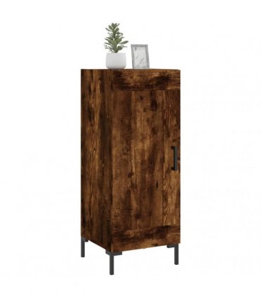 vidaXL Sideboard Smoked Oak 34.5x34x90 cm Engineered Wood — V0672040301
