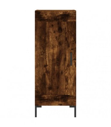 vidaXL Sideboard Smoked Oak 34.5x34x90 cm Engineered Wood — V0672040301