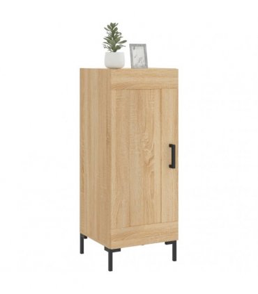 vidaXL Sideboard Sonoma Oak 34.5x34x90 cm Engineered Wood — V0672040302
