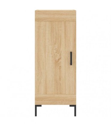 vidaXL Sideboard Sonoma Oak 34.5x34x90 cm Engineered Wood — V0672040302
