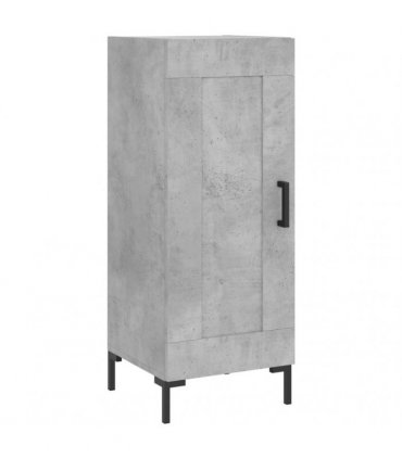 vidaXL Sideboard Concrete Grey 34.5x34x90 cm Engineered Wood — V0672040303