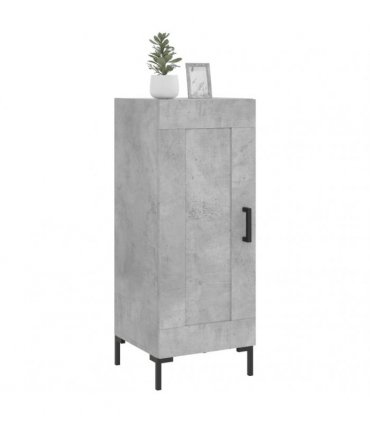 vidaXL Sideboard Concrete Grey 34.5x34x90 cm Engineered Wood — V0672040303