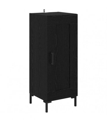 vidaXL Sideboard Olden Black Oak 34.5 x 34 x 90 cm