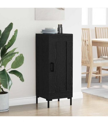 vidaXL Sideboard Olden Black Oak 34.5 x 34 x 90 cm