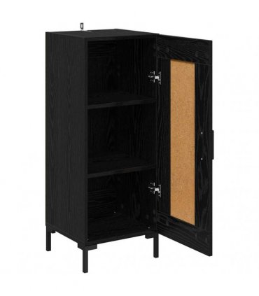 vidaXL Sideboard Olden Black Oak 34.5 x 34 x 90 cm