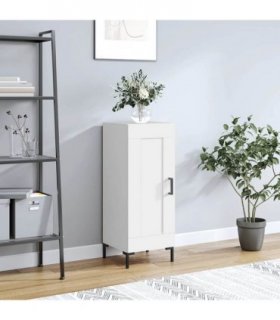 vidaXL Sideboard White 34.5x34x90 cm Engineered Wood — V0672040305