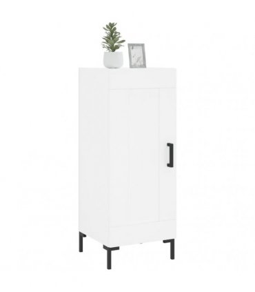 vidaXL Sideboard White 34.5x34x90 cm Engineered Wood — V0672040305