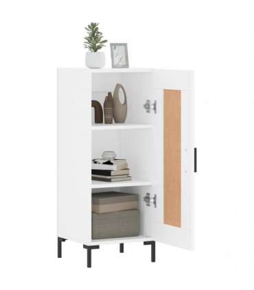 vidaXL Sideboard White 34.5x34x90 cm Engineered Wood — V0672040305
