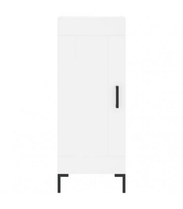 vidaXL Sideboard White 34.5x34x90 cm Engineered Wood — V0672040305