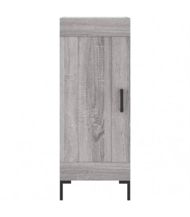 vidaXL Sideboard Grey Sonoma 34.5x34x90 cm Engineered Wood — V0672040306