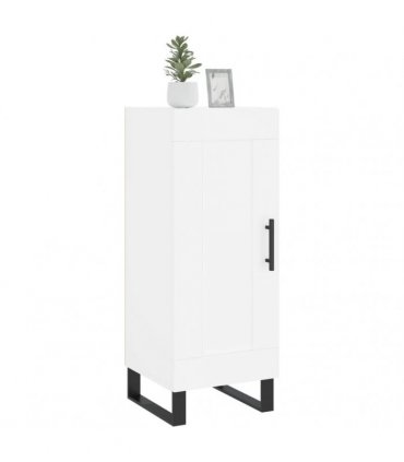 vidaXL Sideboard White 34.5x34x90 cm Engineered Wood — V0672040320
