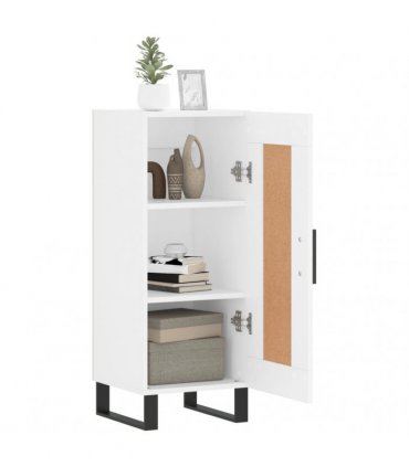 vidaXL Sideboard White 34.5x34x90 cm Engineered Wood — V0672040320