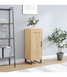 vidaXL Sideboard Sonoma Oak 34.5x34x90 cm Engineered Wood — V0672040321
