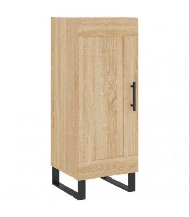 vidaXL Sideboard Sonoma Oak 34.5x34x90 cm Engineered Wood — V0672040321