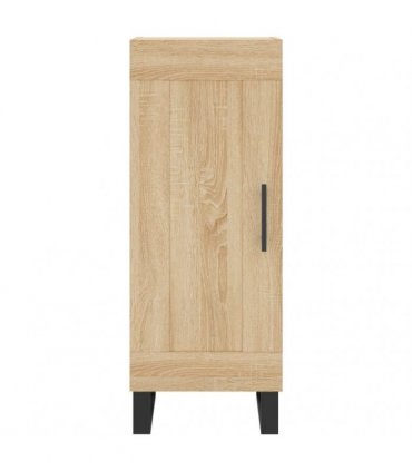 vidaXL Sideboard Sonoma Oak 34.5x34x90 cm Engineered Wood — V0672040321