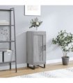 vidaXL Sideboard Grey Sonoma 34.5x34x90 cm Engineered Wood — V0672040324