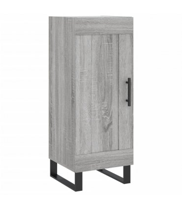 vidaXL Sideboard Grey Sonoma 34.5x34x90 cm Engineered Wood — V0672040324