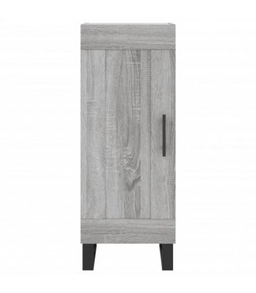 vidaXL Sideboard Grey Sonoma 34.5x34x90 cm Engineered Wood — V0672040324