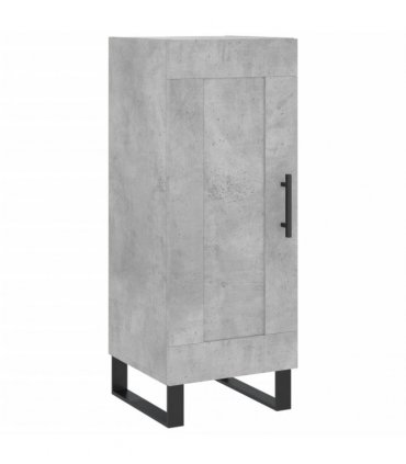 vidaXL Sideboard Concrete Grey 34.5x34x90 cm Engineered Wood — V0672040325