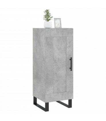 vidaXL Sideboard Concrete Grey 34.5x34x90 cm Engineered Wood — V0672040325